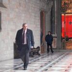 Ernest Maragall, en una foto de archivo, en la Generalitat, cuando era consejero de Educación