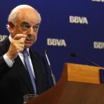El expresidente de BBVA, Francisco González