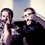 Dani Resines y Roger Gómez, los dos autores de «Els últims»