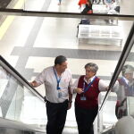Centenario de Metro visto de la cabina del maquinista