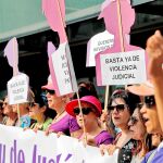 Imagen de archivo de una de la manifestaciones convocadas por toda España tras la publicación de la sentencia