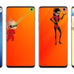 Los personajes de Disney y Pixar interactúan con la cámara de fotos del Samgung Galaxy S10.