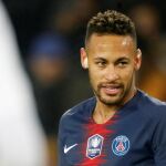 Neymar, durante un partido con el PSG