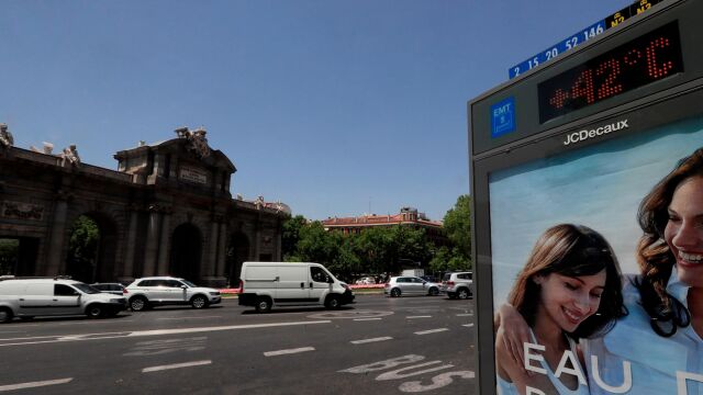 Más de 40 grados en Madrid