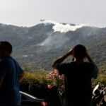 Una imagen del reciente incendio en Cadalso de los Vidrios