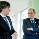 Carles Puigdemont, con el apoyo del presidente Torra, pretende eliminar todo signo de oposición dentro del PDeCAT