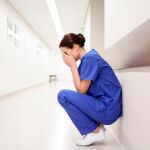Profesional médico en hospital