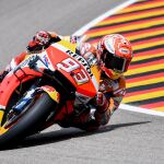 Marc Márquez, en Sachsenring