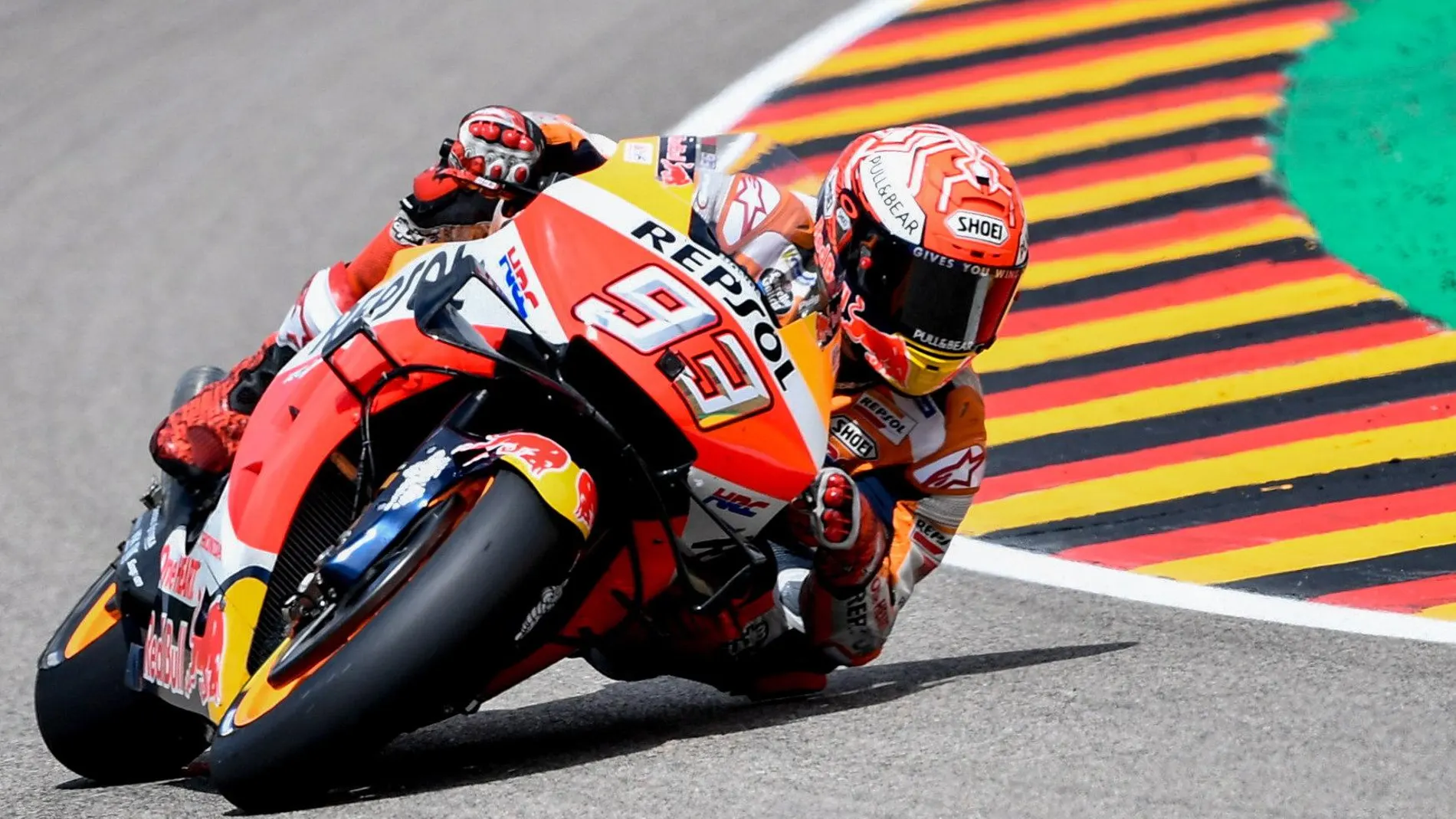 Marc Márquez, en Sachsenring