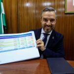 El consejero de Hacienda, Industria y Energía de la Junta, Juan Bravo /Foto: Manuel Olmedo