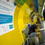 Los trenes de la línea 4 seguirán circulando pero no tendrán parada en la estación de Bilbao hasta septiembre. Foto: Aberto R. Roldán