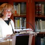 La presidenta del Consejo de Estado, María Teresa Fernández de la Vega