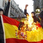 El independentismo causa el 90% de la violencia política en Catañuña