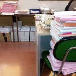 Aspecto de un juzgado de Cádiz, donde se acumulan causas pendientes relacionadas con cláusulas suelo / Foto: CSIF