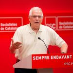 Borrell, hoy en Cataluña