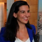 Rocío Monasterio, hoy, en la Asamblea de Madrid. (Foto: Rubén Mondelo)