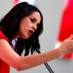 La portavoz nacional de Ciudadanos, Inés Arrimadas