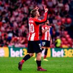Muniain, tras marcar el segundo gol