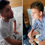 Los dos turistas norteamericanos Gabriel Christian Natale Hjorth y Finnegan Lee Elder que participaron presuntamente en el asesinato del policía italiano/AP