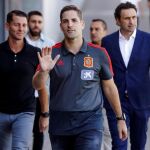 El entrenador de la selección española de fútbol, Robert Moreno
