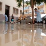 Los vecinos toman conciencia de los enormes daños
