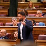 Gabriel Rufián en el Congreso de los Diputados