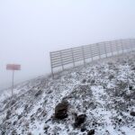 Sierra Nevada cubierta de las primeras nieves