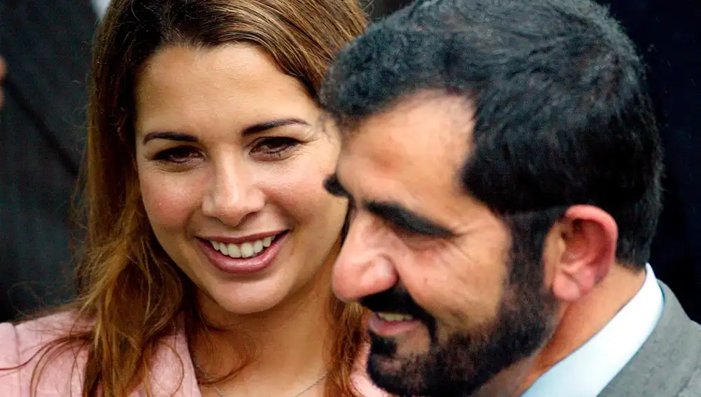 La princesa Haya de Jordania, acompañada por su esposo el Jeque Mohammad, en una imagen de archivo