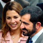 La princesa Haya de Jordania, acompañada por su esposo el Jeque Mohammad, en una imagen de archivo