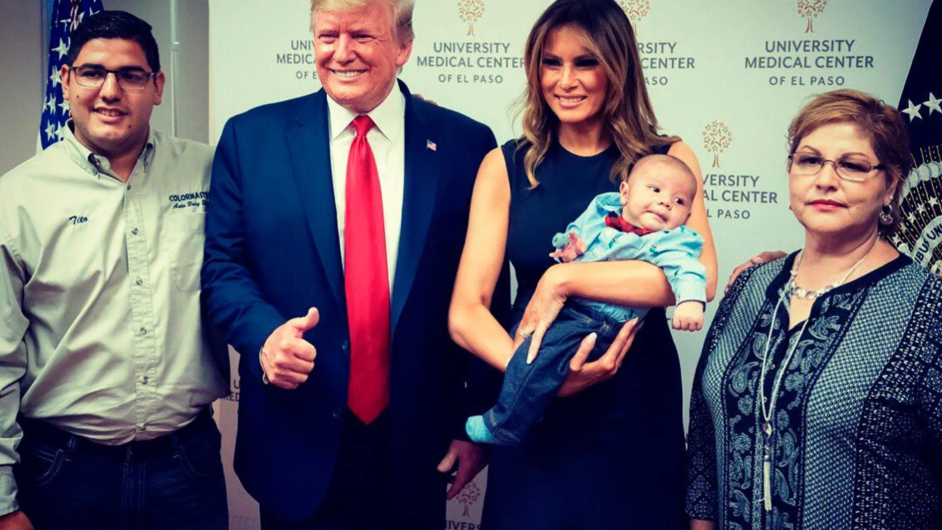 Esta foto es la que está dando que hablar