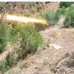 Misil Katyusha lanzado por Daesh