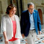 El president Quim Torra podría sentarse en el banquillo por un presunto delito de desobediencia en otoño de este mismo año, aunque aún no hay fecha firme