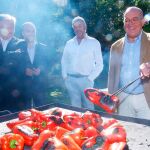El consejero de Agricultura, Ganadería y Desarrollo Rural, Jesús Julio Carnero, durante la IX Feria del Pimiento de El Bierzo