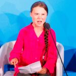 Greta Thunberg en la Cumbre de Acción Climática en la sede de Naciones Unidas/EFE