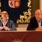 El vicepresidente, portavoz y consejero de Transparencia, Ordenación del Territorio y Acción Exterior, Francisco Igea, ofrece junto al consejero de Cultura, Javier Ortega, detallan nuevos proyectos en materia cultural