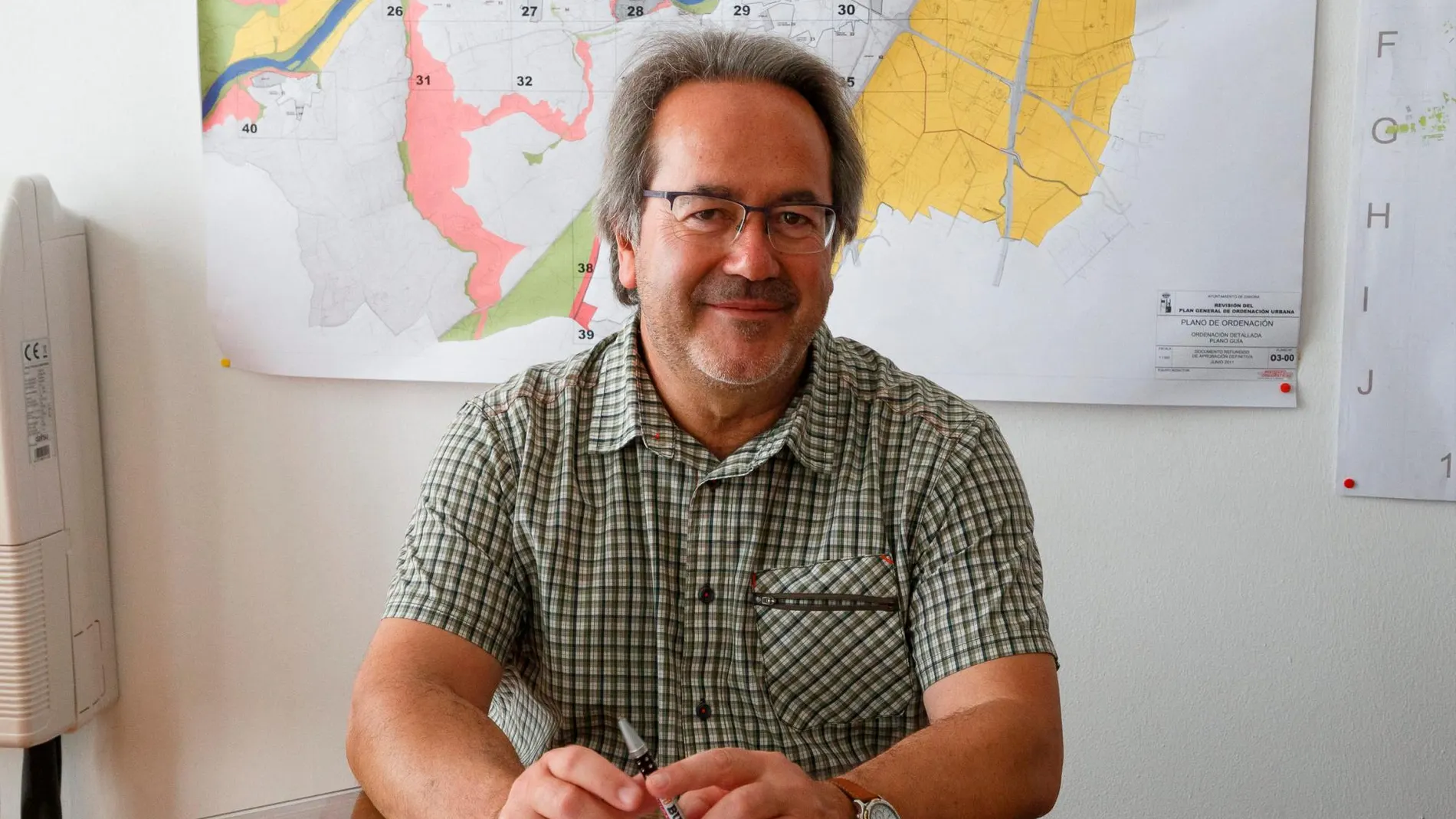 El alcalde de Zamora, Francisco Guarido atiende a LA RAZÓN para explicar sus proyectos de futuro para la ciudad