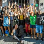 Desde La Ingobernable vendieron como una victoria el «no desalojo» y acusaron al Ayuntamiento de haber mantenido una «actitud chulesca» / Foto: Alberto R. Roldán