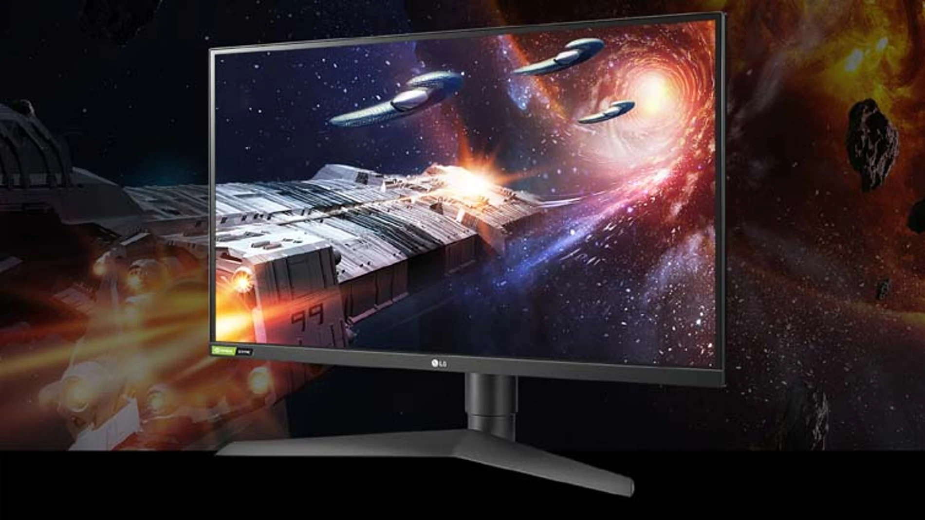 El monitor LG UltraGear 27GN750 tiene una velocidad de refresco de pantalla de 240 Hz y un tiempo de respuesta de 1 milisegundo.