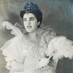 Nina Ivanova, en el ballet «Boris Godunov», que se representó en el Teatro Bolshói en 1946