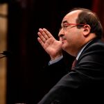 Miquel Iceta, en el Parlament en una imagen reciente