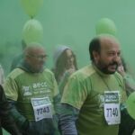 Miles de personas participan en la VI marcha contra el cancer