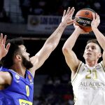 Carroll fue el ejecutor del Maccabi. Un triple suyo a 2.4 segundos del final dio la victoria al Madrid