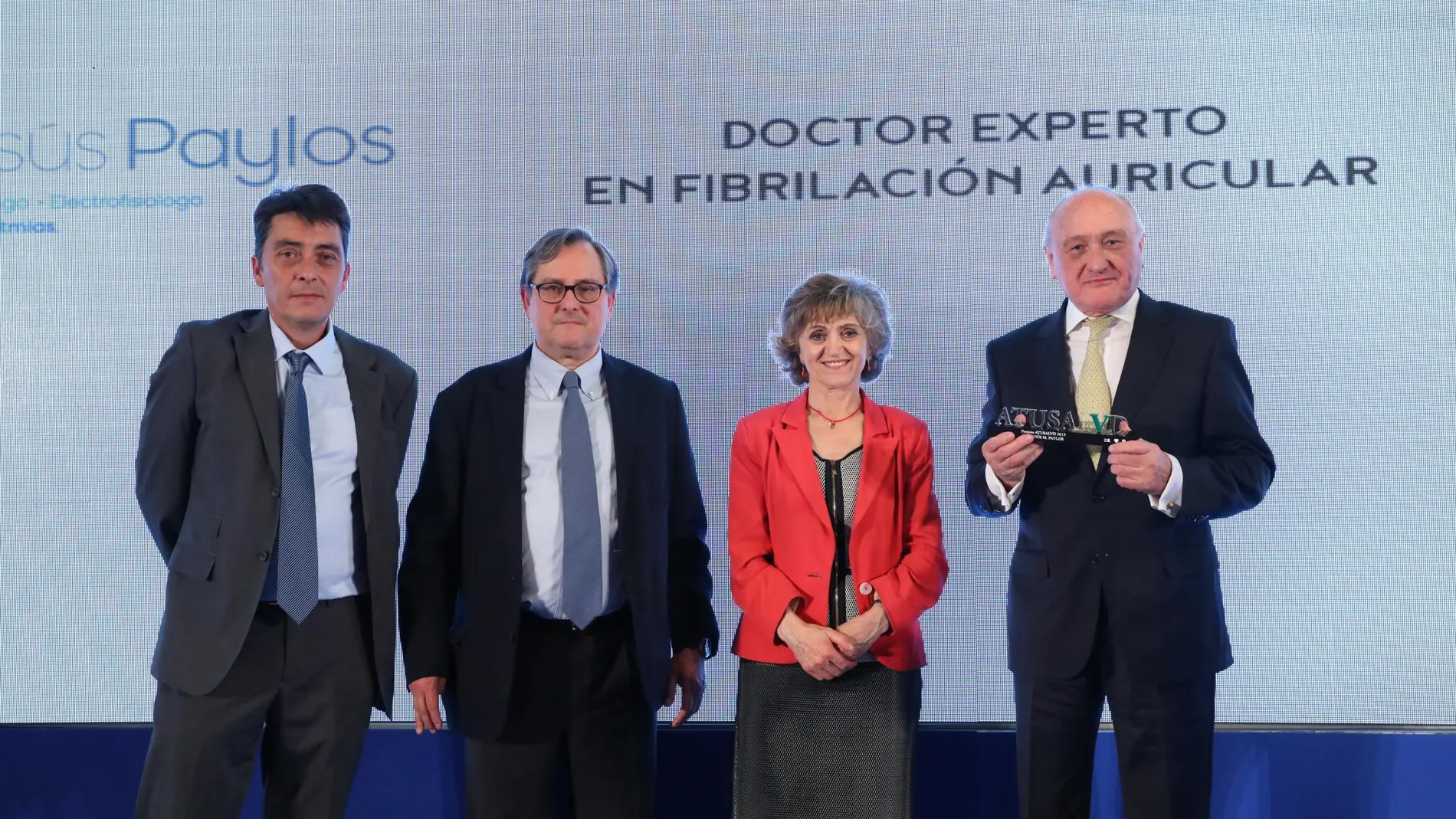 Sergio Alonso, Francisco Marhuenda, María Luisa Carcedo y Jesús M. Paylos González