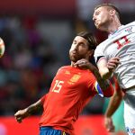 Sergio Ramos, durante el partido
