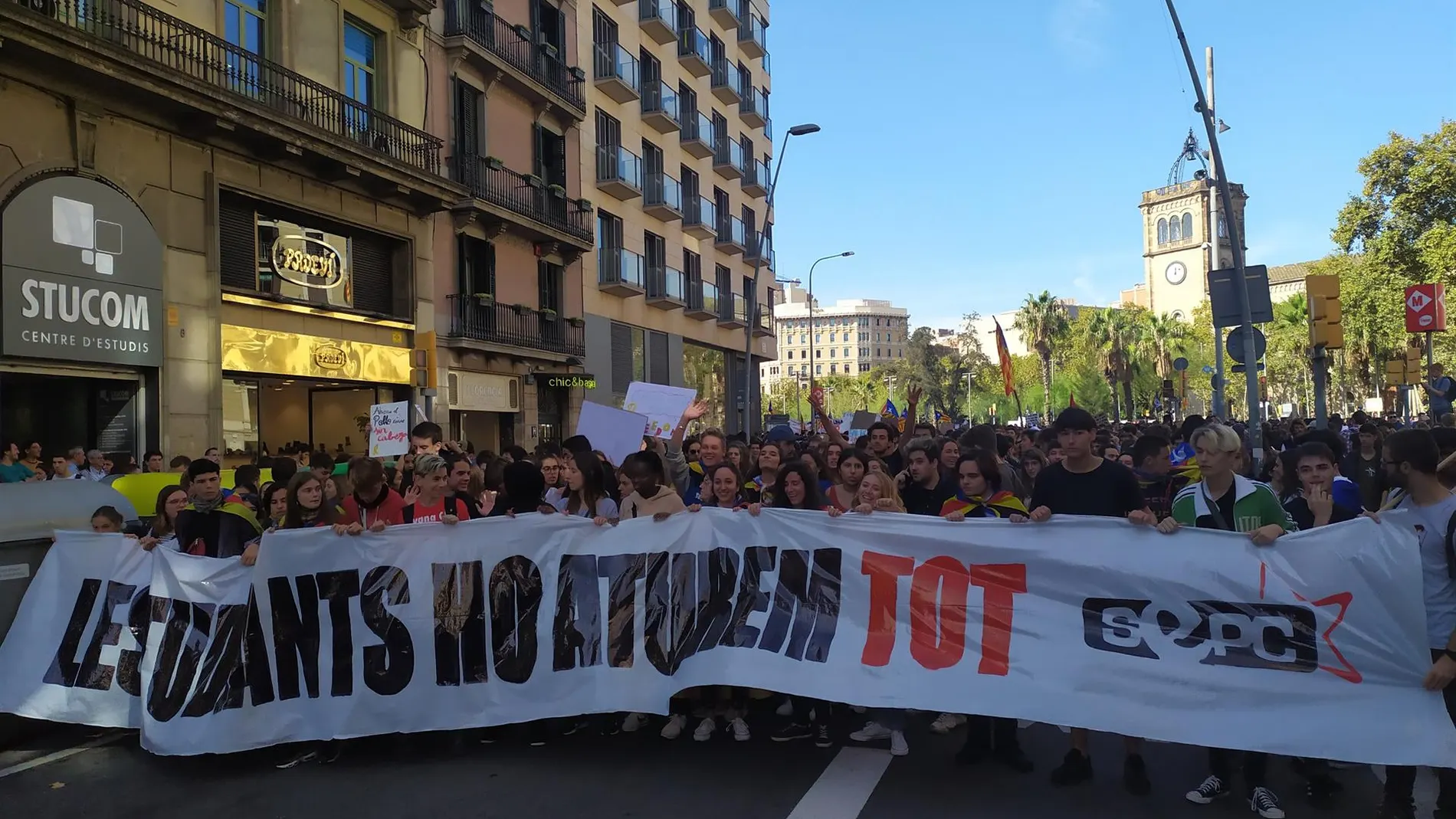 Los estudiantes se mostraron críticos con el Govern