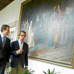 Casado recuperó ayer la costumbre de que el presidente del PP inaugure los cursos de FAES de Aznar / Foto: Cipriano Pastrano