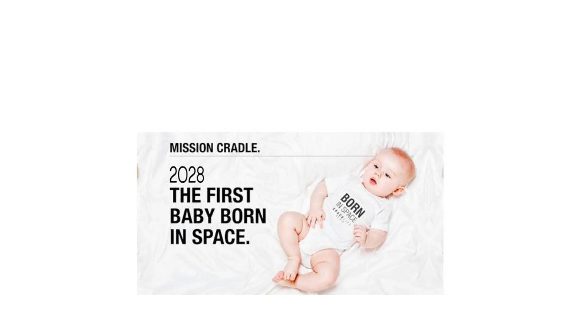 El primer bebé humano "extraterrestre"de la historia nacerá en 2031