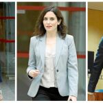 Rocío Monasterio (VOX), Isabel Díaz Ayuso (PP) e Ignacio Aguado (Cs) se aliarán para que la candidata popular salga investida presidenta esta semana