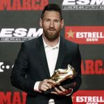 Messi, con la Bota de Oro