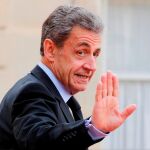 El ex presidente francés NIcolas Sarkozy